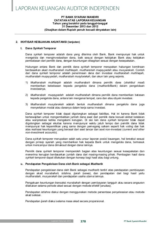 Laporan keuangan audit