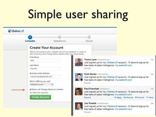 Simple user sharing
 
