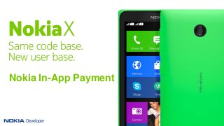 Nokia In-App Payment
 