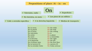 In at - on | PPTX