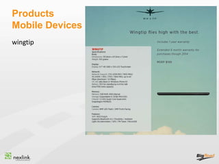 Products
Mobile Devices
wingtip
 