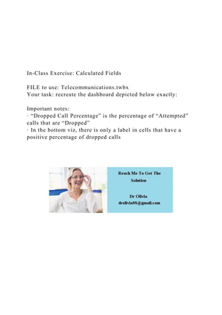 In-Class Exercise Calculated FieldsFILE to use Telec.docx