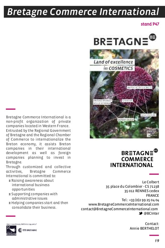 Discover All Bretagne Has To Offer At In Cosmetics 16