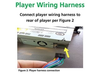 In dash dvd player installation