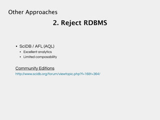 Reject Analysis Database In-Database Predictive Analytics | PDF | Databases | Computer Software ...