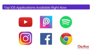 Top iOS Applications Available Right Now
 