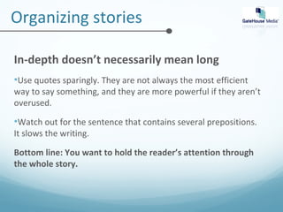In-depth storytelling | PPT