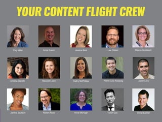 Peg Miller Arnie Kuenn Jessica Best Lee Odden Deana Goldasich
Amisha Gandhi Maureen Jann Cathy McPhillips Pierre-Loïc Assa...