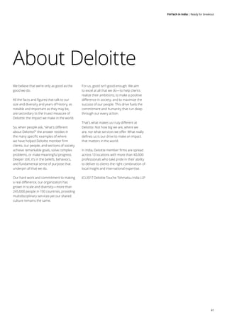FinTech in India | Deloitte India