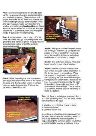In ground pool | PDF