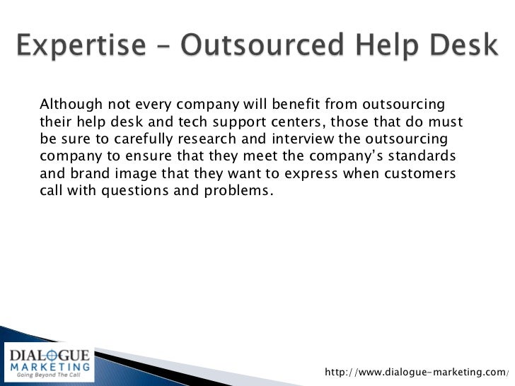 In House Vs Outsourced Help Desk Tech Support