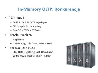 SQL Server 2014: In-memory OLTP | PPT