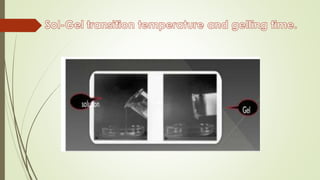 In situ gelling system for drug delivery | PPTX