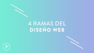 4 Ramas del diseño web
