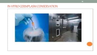 IN-VITROGERMPLASMCONSERVATION
16
 