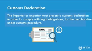 Customs declaration | PPT