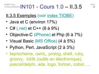 codage en java: cours et exemples pratiques | PPT