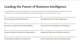 In22Labs Data Analytics Solutions | AI-Driven Business Intelligence ...