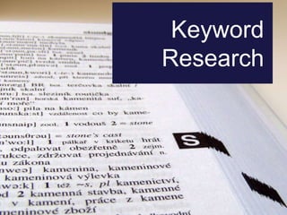 Keyword 
Research 
In2itive Search | 503-206-4988 | www.in2itivesearch.com | 11825 SW Greenburg Rd. Suite #212 | Tigard, OR 
 