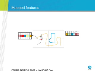 Mapped features
 