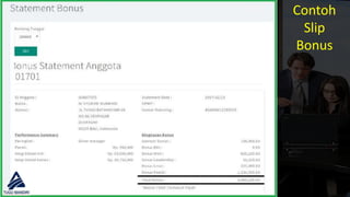20
Contoh
Slip
Bonus
 