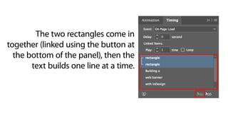 How Create an Animated Web Banner with InDesign & in5 | PDF