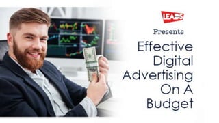 Digital Marketing Strategy
On a Budget
 