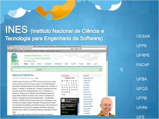 C.E.S.A.R - Centro de Estudos e Sistemas Avançados do RecifeCentro privado de inovação que cria produtos, serviços e empresas com Tecnologia da Informação e Comunicação ( TIC )