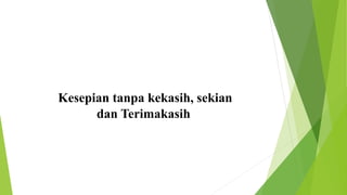 Kesepian tanpa kekasih, sekian
dan Terimakasih
 
