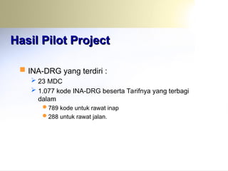 presentasi INA-DRG kemkes terbaruuu 2024 | PPT