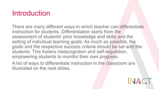 Module 3 - What are the Strategies for Differentiated Instruction.pptx