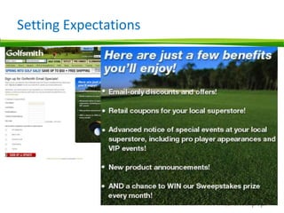 Setting Expectations
 