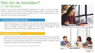 INACT Module 2 What are the Learning styles in Differentiated Instruction_FINAL nl.pptx