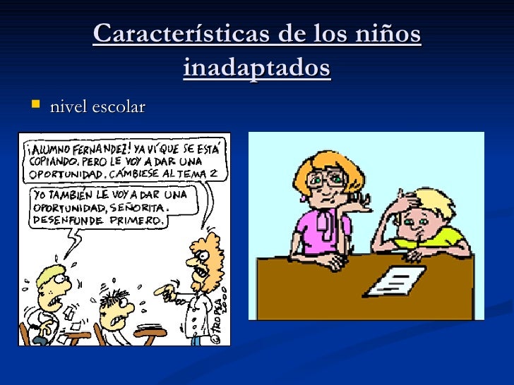 Inadaptación social infantil Inadaptación social infantil