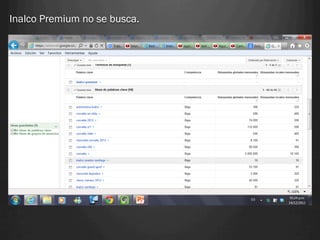 Inalco Premium no se busca.
 