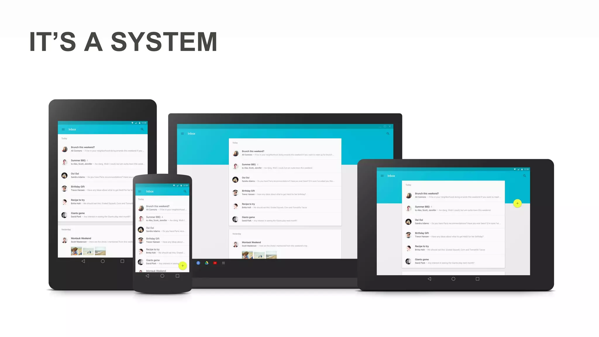 SUBTEXT 
<description> 
37 
IT’S A SYSTEM 
 