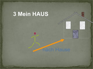 3 Mein HAUS 
nach Hause 
 