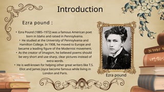 Exploring Ezra Pound's 'In a Station of the Metro': Imagism and ...