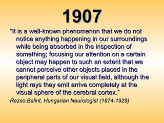 Inattention Blindness | PPT