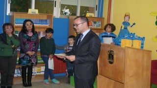 Inauguración da biblioteca curso 2012-2013