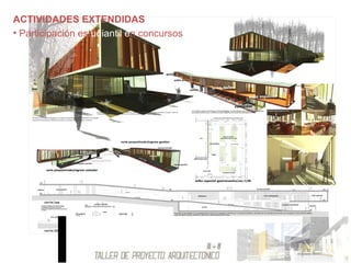 ACTIVIDADES EXTENDIDAS Participación est udiantil e n concursos 