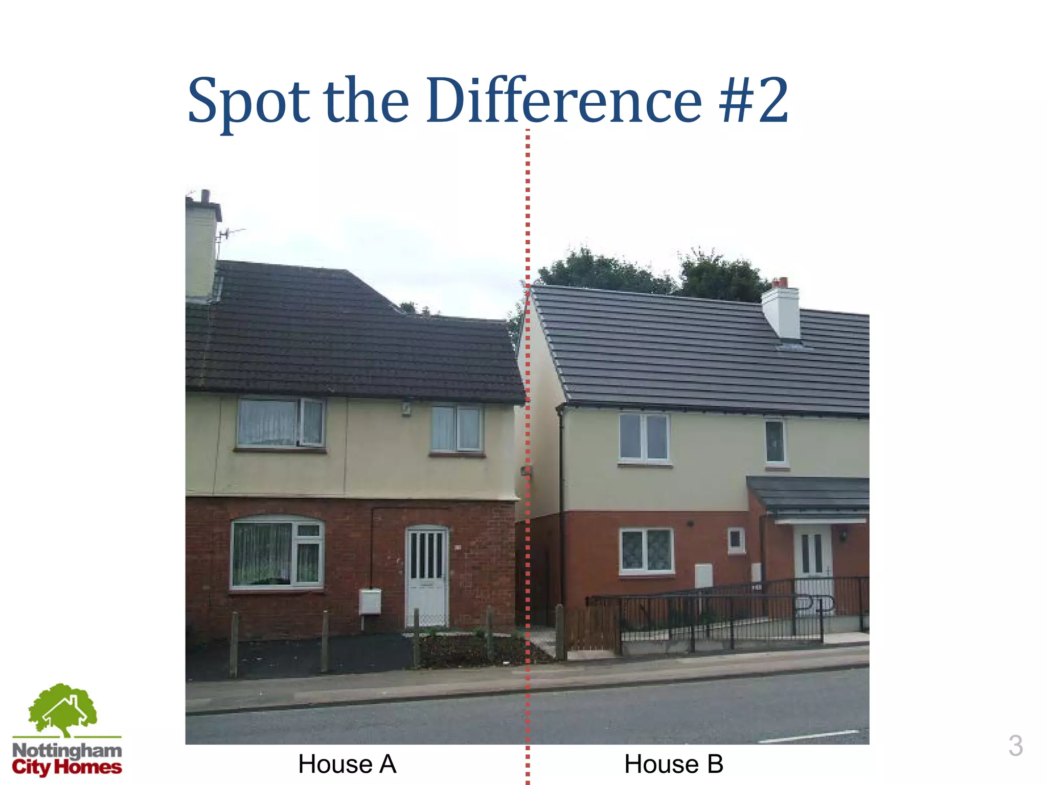 Spot the Difference #2
House BHouse A
3
 