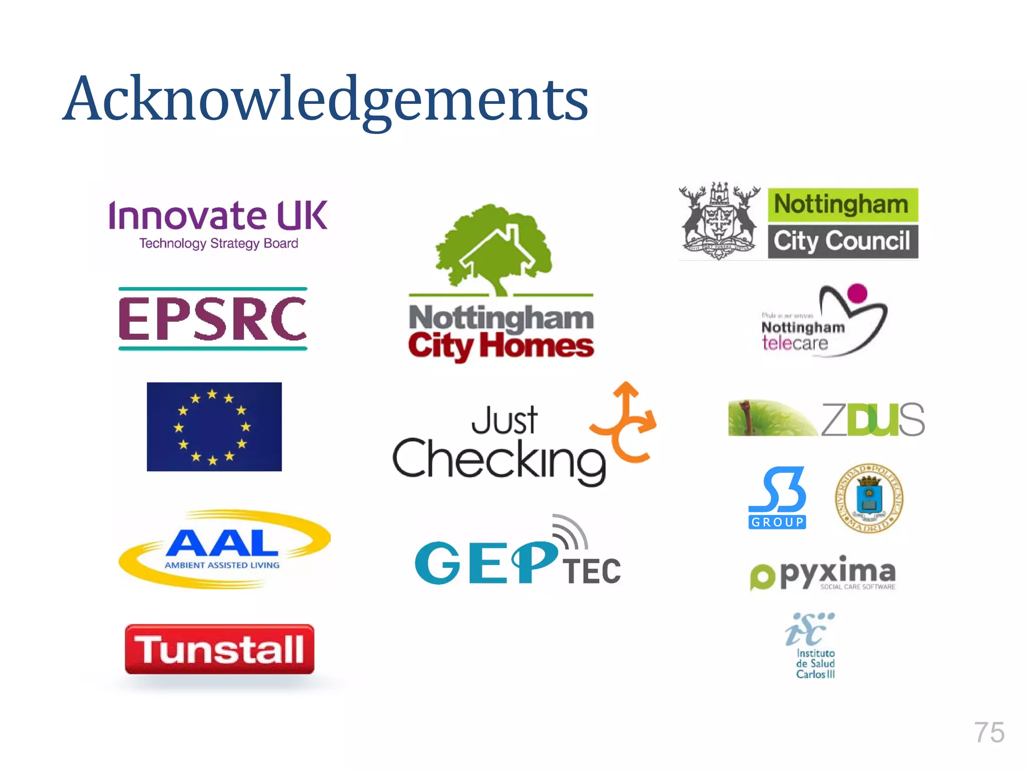 Acknowledgements
75
 