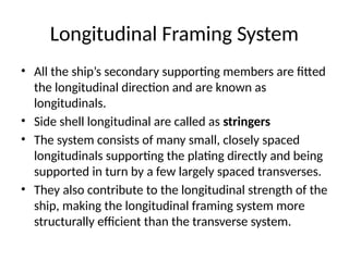 Longitude Stringers Ship structures for marine engineers.pptx