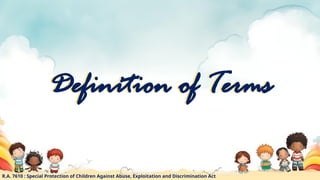 Violence Against Women and Children: RA 9262 | PPTX