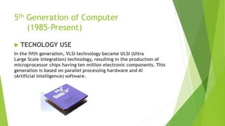 Generation of computer by Inayat ur rehman | PPT