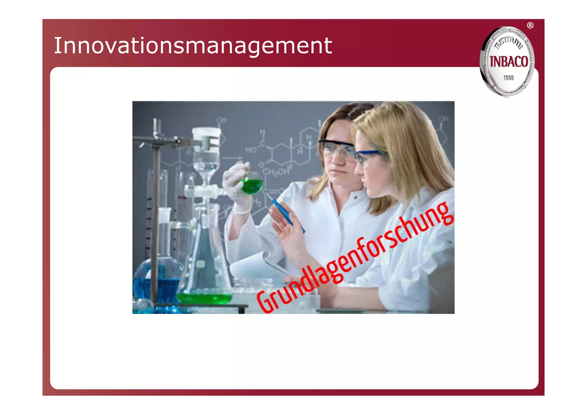 ®
Innovationsmanagement
 