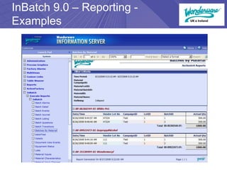 Inbatch Recipe Batch Management | PDF