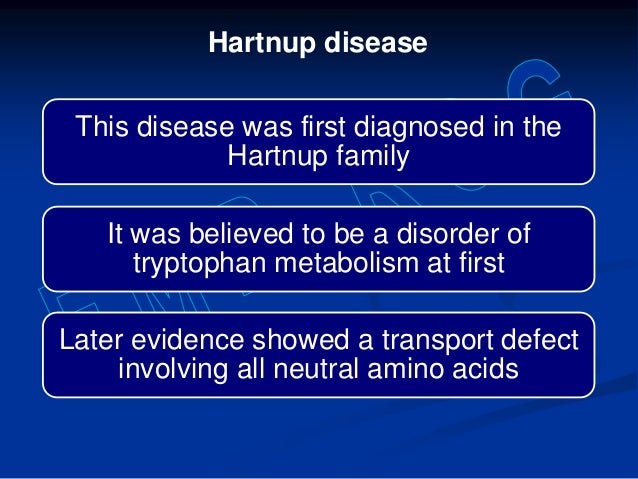 Inborn errors of amino acid metabolism