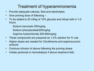 Inborn errors of metabolism | PPT